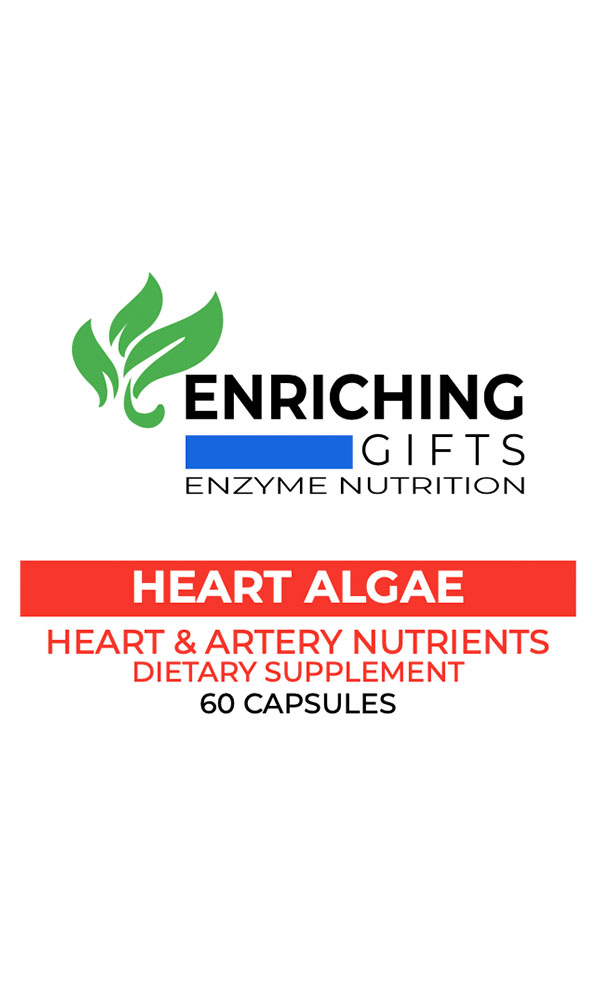 Heart Algae Label