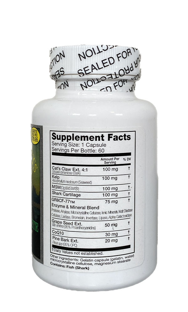 Metabolic Complete Supplement Facts