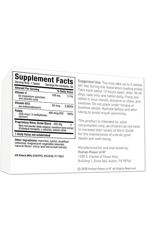 NEO40 Professional Supplement Facts